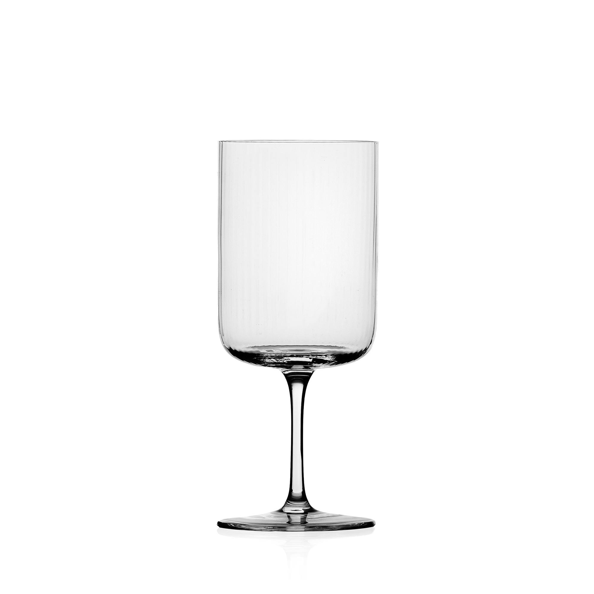Stemmed Wine Glass Ichendorf Collezione Pleats